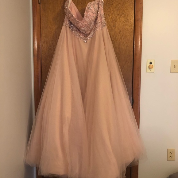 Terani Couture Dresses Terani Couture Blush Wedding Dress Size 2